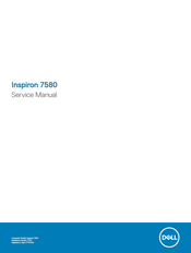 Dell Inspiron 7580 Service Manual
