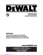 DeWalt DWH303DH Instruction Manual