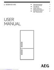 AEG SDB41611AS User Manual