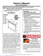 Heat & Glo SL-7XLP Owner's Manual