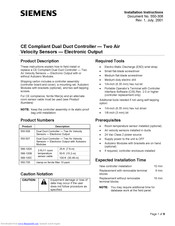 Siemens 550-506 Installation Instructions Manual