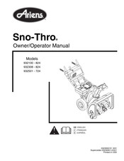 Ariens Sno-Thro 932308-824 Owner's/Operator's Manual