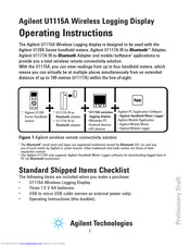 Agilent Technologies U1177A Operating Instructions Manual
