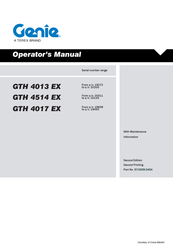 Genie GTH 4514 EX Operator's Manual