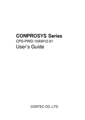 Contec CPS-PWD-15AW12-01 User Manual