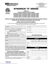 Suburban DYPA12AC1A048 Installation, Operating And Service Instructions