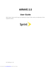 Sprint AIRAVE 2.5 User Manual