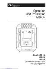 Magnadyne Aquavibe MD-250 Operation And Installation Manual