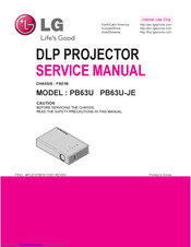 LG PB63U-JE Service Manual