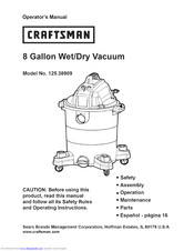 Craftsman 125.38909 Operator's Manual