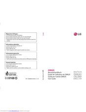 LG GW620 User Manual