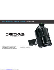 Oreck Cordless Captura BK11700 Series User Manual