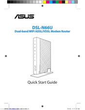 asus DSL-N66U Quick Start Manual