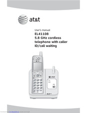 AT&T EL41108 User Manual