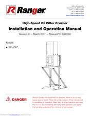 Ranger RP-50FC Installation And Operation Manual
