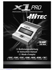 HITEC X1 Pro Instruction Manual