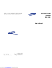 Samsung SCH-X659 User Manual