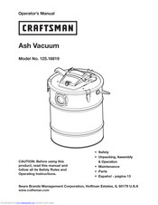 Craftsman 125.16819 Operator's Manual