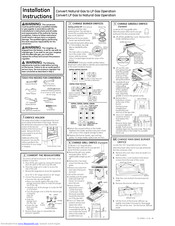 GE ZGP304 Series Installation Instructions Manual