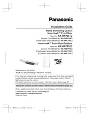 Panasonic HomeHawk KX-HN7051C Installation Manual