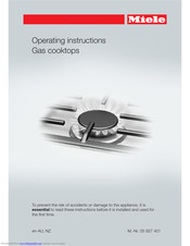 Miele KM 362-1 G Operating Instructions Manual