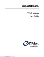 Efficient Networks SpeedStream 5200 Series User Manual