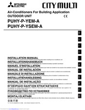 Mitsubishi Electric PUHY-P-YEM-A Series Installation Manual