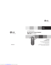 LG HBM-260 User Manual