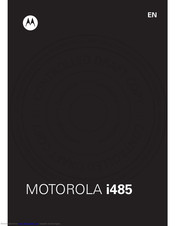 motorola i485 User Manual