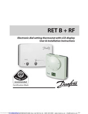 Danfoss RET B-LS RF User & Installation Instructions Manual