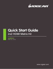IOGear GHMS8422 Quick Start Manual