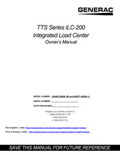 Generac Power Systems TTS Series Owner's Manual