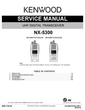 Kenwood NX-5300 F2 Service Manual