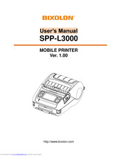 Bixolon SPP-L3000 User Manual