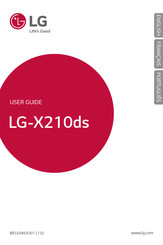 LG LG-X210ds User Manual