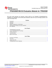 Texas Instruments TPS25200EVM-618 User Manual