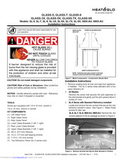 Heat & Glo SL-7X Installation Instructions