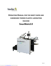 Tauler SmartMatic 2.0 Operating Manual
