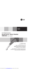 LG HBM-900 User Manual