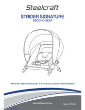 Britax STEELCRAFT STRIDER SIGNATURE Manual