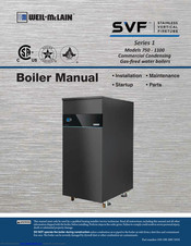 Weil-McLain SVF 1100 Manual