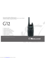 Midland G12 Instruction Manual