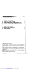 ActionTec 802.11b Wireless Access Point User Manual