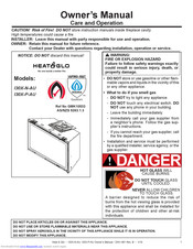 Heat & Glo I30X-P-AU Owner's Manual