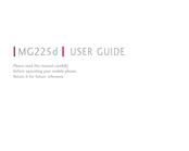 LG MG225d User Manual