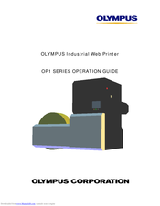 Olympus OP1 SERIES Operation Manual