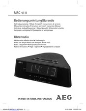 AEG MRC 4111 Instruction Manual