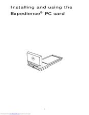 Motorola Expedience PCC-2510 Instructions For Installing And Using