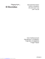 Electrolux ST23012 User Manual