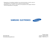 Samsung SGH SGH Z540 User Manual